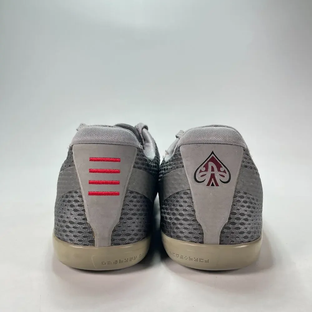 Nike Kobe 11 EM Lower Merion Aces Gray Basketball Shoes 836183-006 Men's Size 10